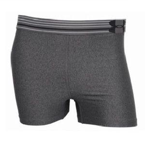 Gray under Armour spandex shorts / biker shorts